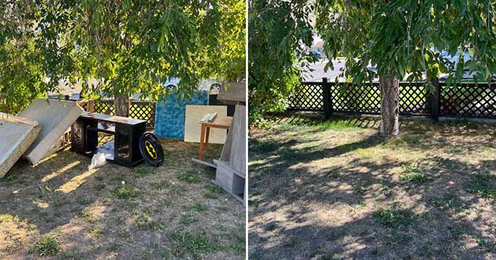 Utah County junk removal for rental property